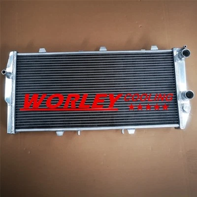 3ROW Aluminum Radiator FOR Audi 200 C3 Quattro 3B 20V Turbo Engine M/T 1989-1991 Foto 1 de 4