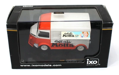 Camión de comida para helados IXO CLC200 1962 Citroen Tyle H Gelati Motta 1:43 sin usar, en caja Foto 1 de 4