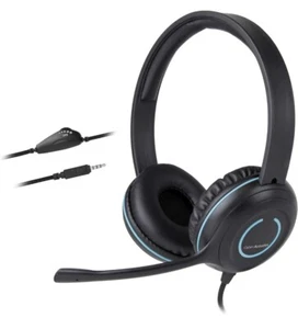 Cyber Acoustics AC-5002 Stereo Headset 3.5mm 22 Pk - Picture 1 of 7