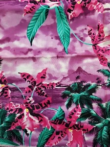 Baumwolle Quilt Stoff Floral Tropical Alexander Henry Kollektion Meterware (einer) - Bild 1 von 6