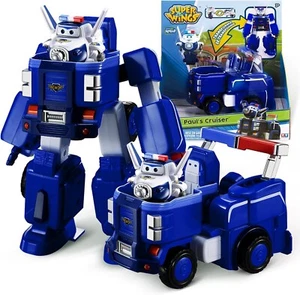Super Wings-EU720315-Transforming Jett Transforming Vehicles Paul's Cruiser - Picture 1 of 7