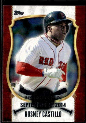 2015 Topps - First Home Run Series 2 #FHR-22 Rusney Castillo (RC) - Image 1 of 2