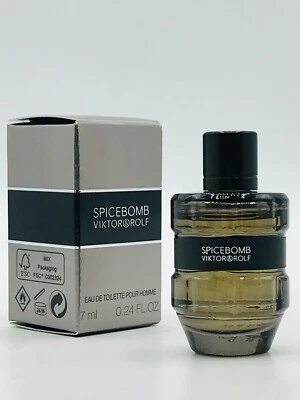 Spicebomb мини на Viktor & Rolf мужчин одеколон брызги 0,24 унций новый в коробке образец - Изображение 1 из 4