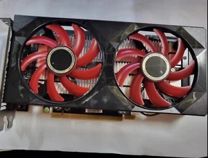 RX550 4GB XFX AMD Radeon GDDR5 PCI-E Graphics Video Card DisplayPort DVI HDMI - Picture 1 of 4