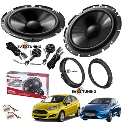 Kit 4 Casse Altoparlanti Pioneer TS-G170C Anteriori per Ford Fiesta 6 7 dal 2008 - Immagine 1 di 4