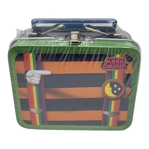 The Coop Mork and Mindy Teeny Tins Lunchboxes Retro Mini Lunch Box Tin Tv Show - Picture 1 of 7