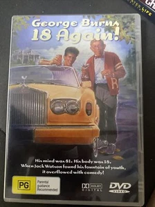 18 Again region 4 DVD (80s / 1988 George Burns fantasy comedy movie) - Picture 1 of 2