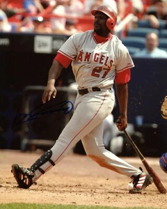Vladimir Guerrero L.A. Angels Anaheim foto firmata 8x10 autografo non JSA PSA - Foto 1 di 1
