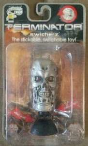 2005 Terminator T1 Exoskeleton Figure Head Swicherz Stickable Toy New NOS MOC - Picture 1 of 2
