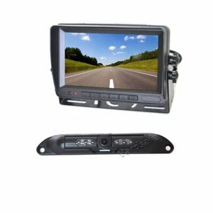 Universal License Plate Backup Parking Camera Rear View Monitor for Car RV Truck - Imagen 1 de 8