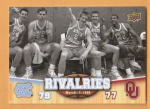 Scott Williams Henrik Rodl 2010-11 cubierta superior Carolina del Norte #94 Oklahoma Sooner - Imagen 1 de 2