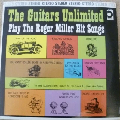 THE GUITARS UNLIMITED PLAY THE ROGER MILLER HIT SONGS 1966 US LP VINYL SDLP-254  - Image 1 of 3