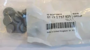 GENUINE 2002-2015 MINI COOPER FR LH/RH MOLDING CLIP (SET OF 10) 07-13-2-757-821 - Picture 1 of 4