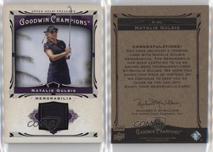 2013 Upper Deck Goodwin Champions Memorabilia Natalie Gulbis #M-NG