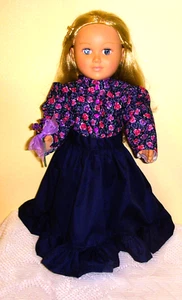 18 inch doll clothes that will fit most 18" dolls, homemade, skirt/blouse/hat... - Picture 1 of 2