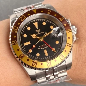 Diving 200m Waterproof 40mm NH34A GMT Rotating bezel Automatic Mechanical Watch - Picture 1 of 5