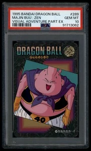 Dragon Ball Japanese Visual Adventure EX 289 Majin Buu Zen 1995 PSA 10 91713062 - Imagen 1 de 2