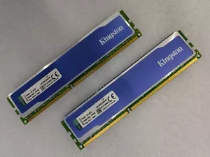Kingston 2 x 8GB DDR3 1600 Dekstop DIMM RAM Hyperx BLU Dual-Channel PC3-12800 - Picture 1 of 4