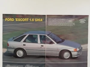 Clipping Ritaglio Articolo 1990 FORD ESCORT 1.6 GHIA Nulla di Innovativo - Picture 1 of 3