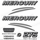 Fits Mercury Verado 275hp Decal Kit - Silver - AU $ 186.81
