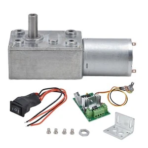6V Geared Motor DC Worm Mini Speed Reduction Electric Motors with Governor - Picture 1 of 33