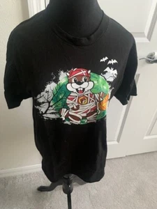 Bucee's Boo Crew Holoween Black T Shirt Short Sleeve Crew Neck Mens Size L - Picture 1 of 3