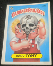 VINTAGE 1986 Original Garbage Pail Kids Card BONY TONY #132a GPK Card