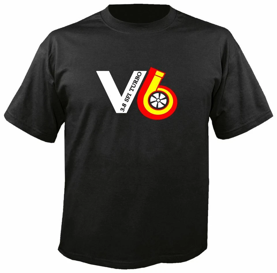 CAMISETA V6 3.8 SFI TURBO, grand national, gnx, tipo t, regal, turbo t, tipo t Foto 1 de 1