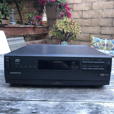 Magnavox AK729 5-Disc Carousal Compact Disc Player Changer. For Parts Or Repair. - Image 1 of 4