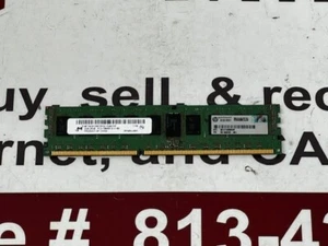 MICRON MT18JSF25672PDZ-1G4G1HF 2GB 2RX8 PC3-10600R-9-11-B0 Memory Module - Picture 1 of 6