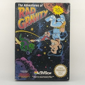Nintendo NES The Adventures of Rad Gravity PAL-A (UKV) Video Game CIB [VGC]