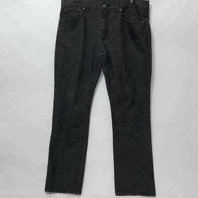Perry Ellis Jeans Tapered Straight 5 Pocket Gray No Size Tag 38? See Measurement - Image 1 of 4