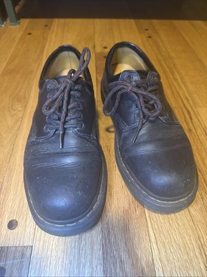 Vtg Dr. Doc Martens AirWair Classic Leather Oxford Shoes UK 8 EU 42 US 10 L - Image 1 of 4