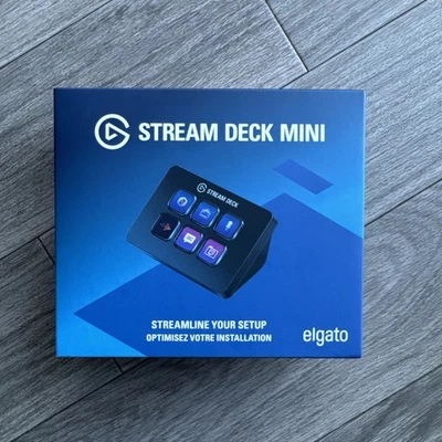 Elgato Stream Deck Mini Live Content Creation Controller - Black (10GAI9901) - Image 1 of 4