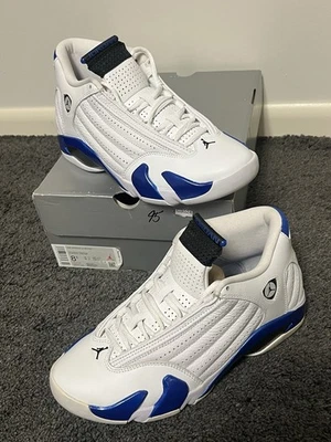 Jordan 14 Retro Blanco Hyper Royal 2020 Talla 8.5 Foto 1 de 4