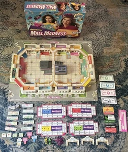 Vintage 1996 Electronic MALL MADNESS Board Game 90s *Incomplete* - Picture 1 of 18