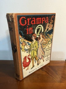 Grampa in Oz von Ruth Plumly Thompson. Illustrationen von John R Neill. 1924. - Bild 1 von 15