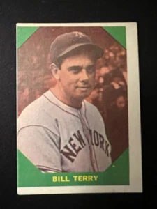 1960 Fleer Baseball Greats Bill Terry #52 HOF - Picture 1 of 2