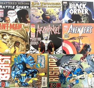 MARVEL COMICS 8 ISSUE COMIC BOOK LOT. BISHOP. AVENGERS. ANT-MAN & MORE - Picture 1 of 17