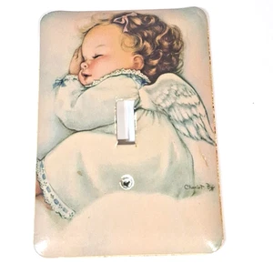 Charlot Byj Starlet Sleeping Angel Lichtschalter Abdeckung Kind Grafik Single - Bild 1 von 5