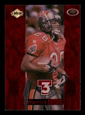 1998 Collector's Edge Supreme Season Review T3 RB Insert 1:24 #28 Warrick Dunn - Image 1 of 2