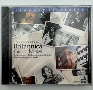 Great Minds - Britannica Biographies (CD-ROM) Brand New Sealed! - Picture 1 of 6