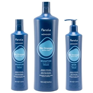 Fanola Wonder No Orange Range - Shampoo / Mask - 350ml / 1000ml - Choose Yours - Picture 1 of 4
