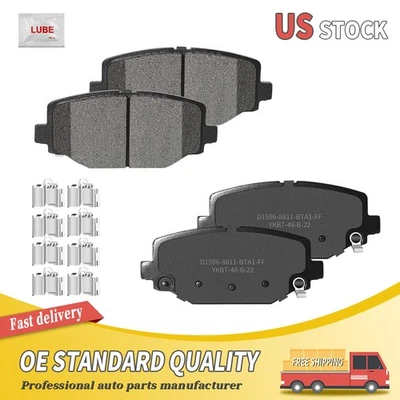 Rear Ceramic Brake Pad For Dodge Grand Caravan Journey Ram C/V Routan 2012-2020 - Image 1 of 4