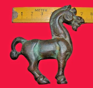 Bronzefigur Pferd asiatischer Stil erste Hälfte 20. Jh. - Imagen 1 de 9