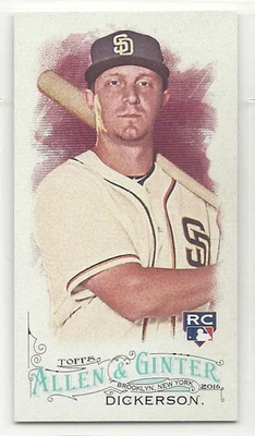 2016 Allen & Ginter Mini A&G Back Alex Dickerson 105 - Image 1 of 2