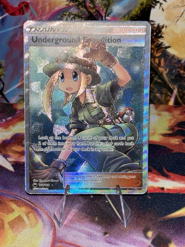 Underground Expedition Full Art 168/168 Sm-Celestial Storm Holo Card English NM - Image 1 of 1