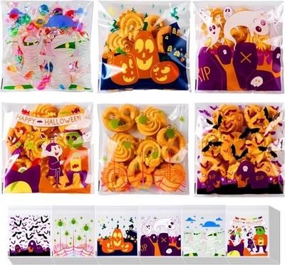 JOYIN 150 PIEZAS Halloween Celofán Golosina 1 Cuenta (Pack de 150), Multicolor  Foto 1 de 4