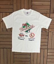Minnesota Twins vs. St Louis Cardinals World Series Vintage T-Shirt Tee Size XL