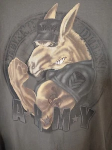 US Army Department Of Defense T-Shirt Mens Size XL Army Green - Picture 1 of 4